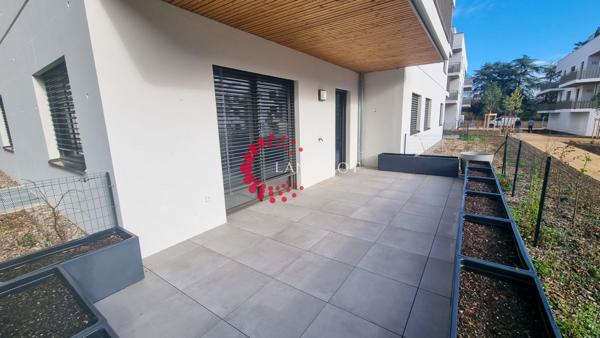 3 P à louer 76 m² avec terrasse en RDJ et garage