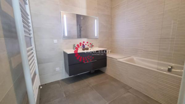 3 P à louer 76 m² avec terrasse en RDJ et garage
