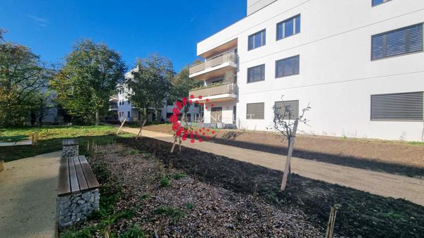 3 P à louer 76 m² avec terrasse en RDJ et garage