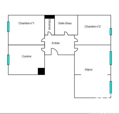 Appartement à vendre 4 pièces 77 m² Creil