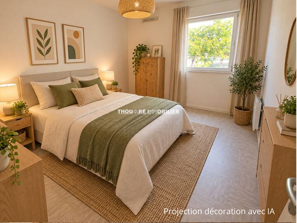 44470 THOUARE SUR LOIRE Appart. Thouare Sur Loire 2 pièce(s) 44.49 m2 Ultra centre - 1er étage Ascenseur