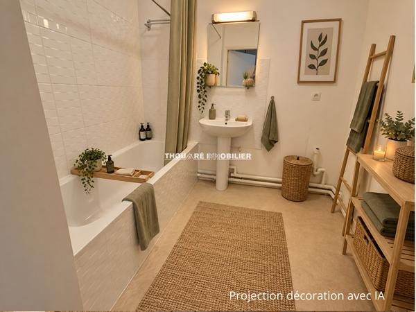44470 THOUARE SUR LOIRE Appart. Thouare Sur Loire 2 pièce(s) 44.49 m2 Ultra centre - 1er étage Ascenseur