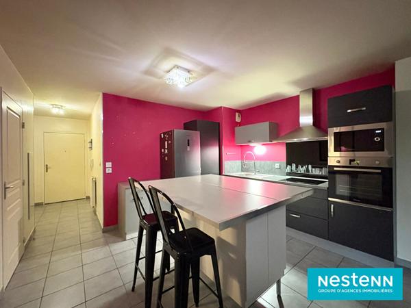 Appartement de type 2 de 48.62m² avec garage situé au Centre de Vaulx-en-Velin