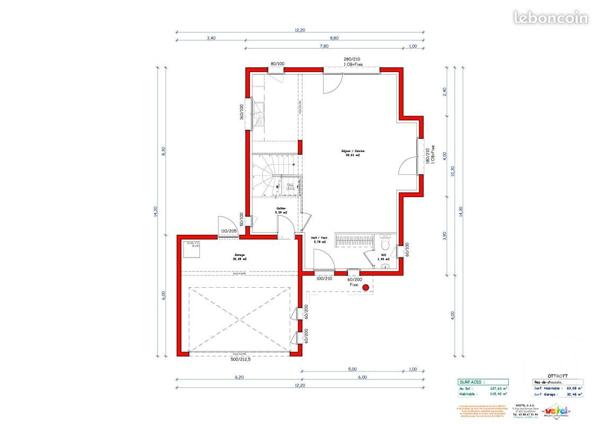 Maison à vendre  4 pièces - 127 m2 OTTROTT - 67