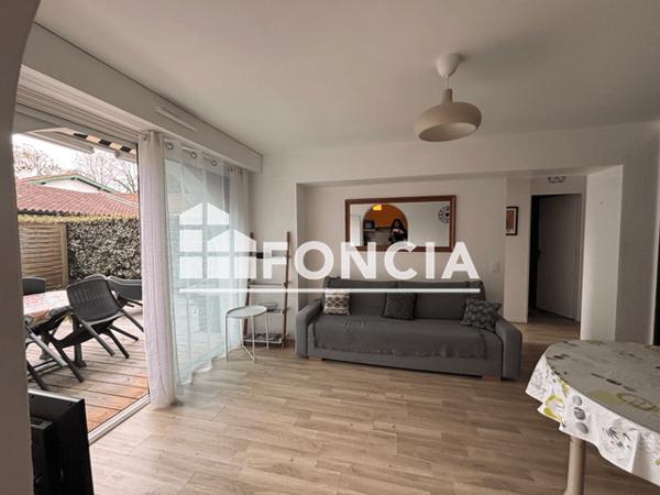 Location Appartement meublé 2 pièces 49.4 m² - 303 AVENUE DE CHABADENIA Bidart 64210