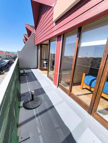 T3 vue mer, 9 couchages, garage, à 200m plage