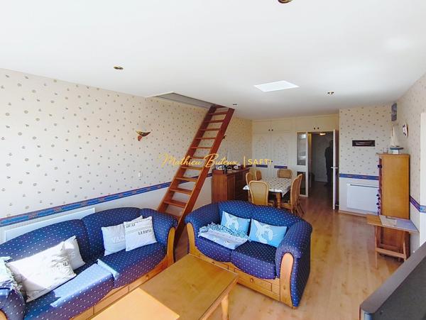 T3 vue mer, 9 couchages, garage, à 200m plage