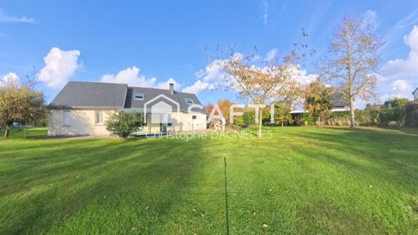 Maison familiale avec grand jardin à 10 min d’Auray