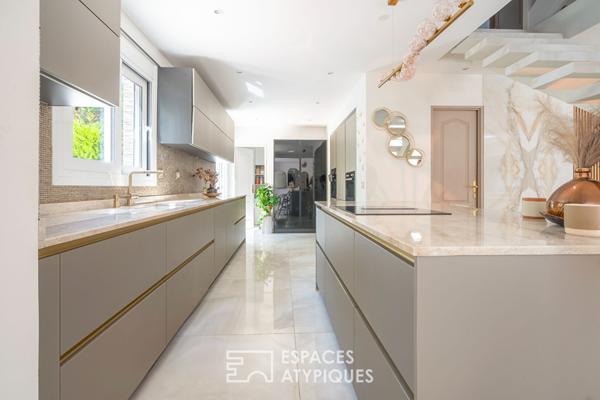 Maison familiale rénovée avec jardin à Green Valley