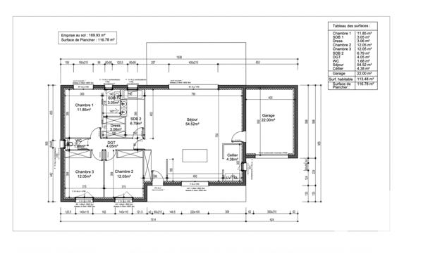 Maison à vendre 4 pièces 113 m² Cugnaux