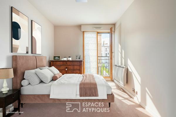 Volumes généreux et art de vivre parisien, Plateau de Saint-Maurice