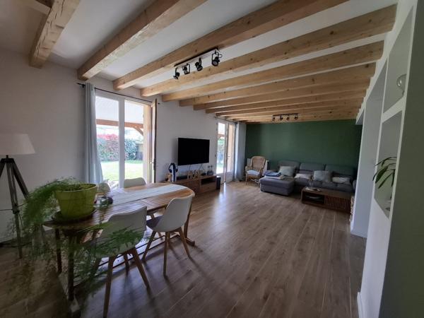 Maison T4 plein-pied très lumineuse sans vis-a-vis sur 1010 m2