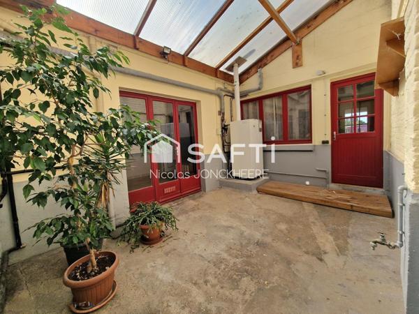 Maison isbergues 150m², jardin, garage