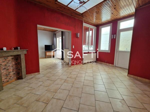 Maison isbergues 150m², jardin, garage