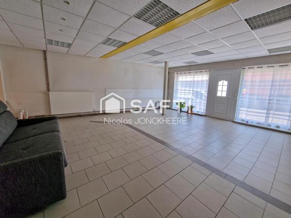 Maison isbergues 150m², jardin, garage