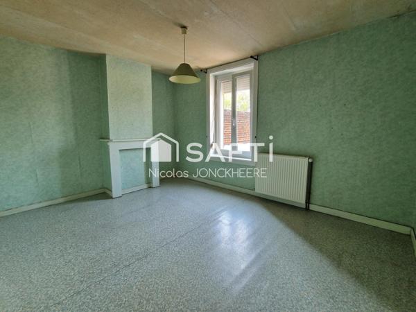 Maison isbergues 150m², jardin, garage