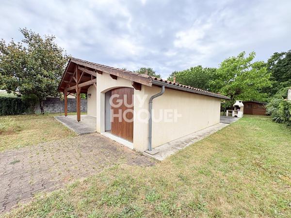 Exclusivité - MAISON PLAIN-PIED NON MITOYENNE T4 + GARAGE ET GRAND TERRAIN
