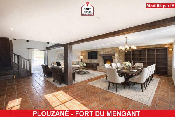 A VENDRE - PROPRIETE DE CHARME T7 AVEC VUE MER 1ER PLAN - SURFACE DE 190M² SUR UN TERRAIN DE 1.5 HA - 4/5 CHAMBRES - EXCEPTIONNEL