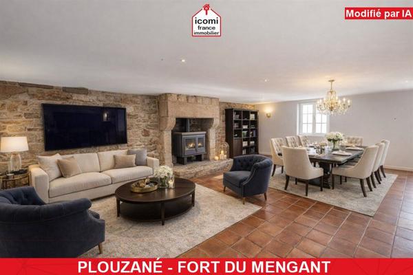 A VENDRE - PROPRIETE DE CHARME T7 AVEC VUE MER 1ER PLAN - SURFACE DE 190M² SUR UN TERRAIN DE 1.5 HA - 4/5 CHAMBRES - EXCEPTIONNEL