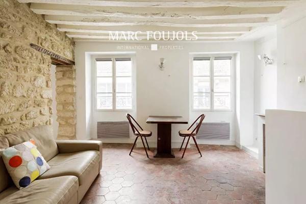 Paris VI – Saint-Germain-des-Prés – Deux pièces en étage élevé