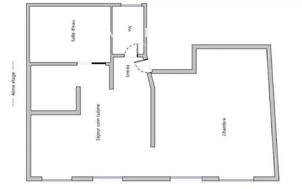 Paris VI – Saint-Germain-des-Prés – Deux pièces en étage élevé