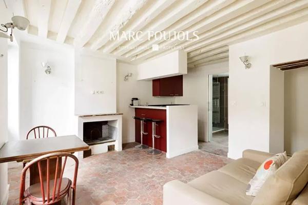 Paris VI – Saint-Germain-des-Prés – Deux pièces en étage élevé