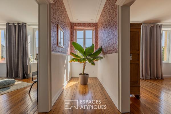 Maison lorraine rénovée avec piscine