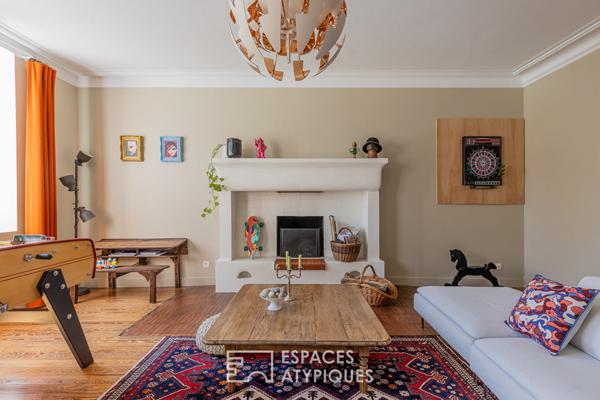 Maison lorraine rénovée avec piscine