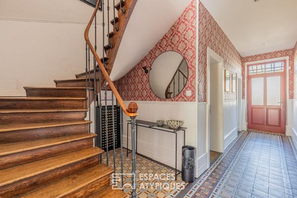 Maison lorraine rénovée avec piscine