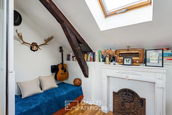 Duplex rénové place de l’Eglise à Rueil-Malmaison