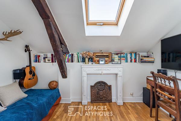 Duplex rénové place de l’Eglise à Rueil-Malmaison