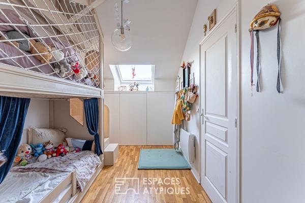 Duplex rénové place de l’Eglise à Rueil-Malmaison