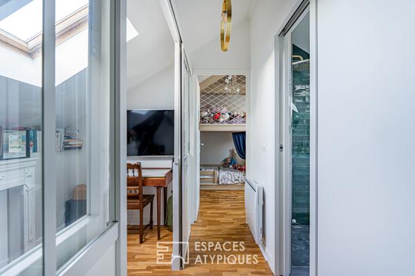 Duplex rénové place de l’Eglise à Rueil-Malmaison