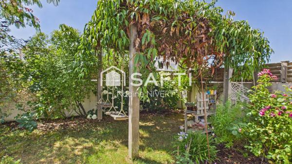 Maison plain-pied 133M2, 3 chambres, bureau, garage, jardin