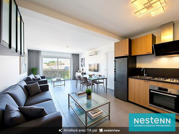 Appartement 3 pièces à vendre à Entressen - 57 m², 2 chambres, 2 terrasses
