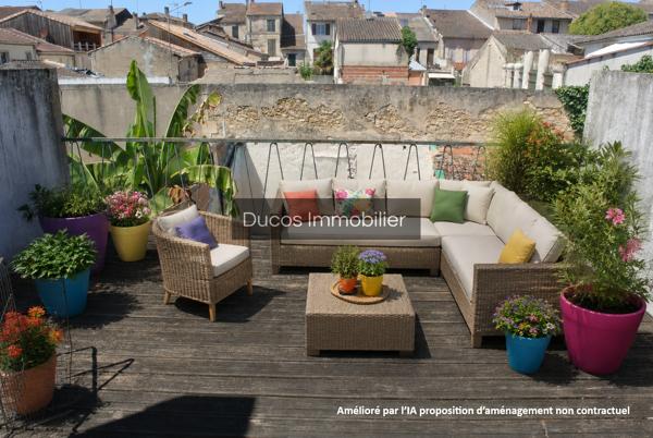 Maison plein centre ville de Marmande avec jardinet