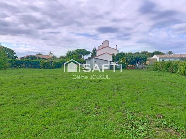 Magnifique terrain plat à bâtir