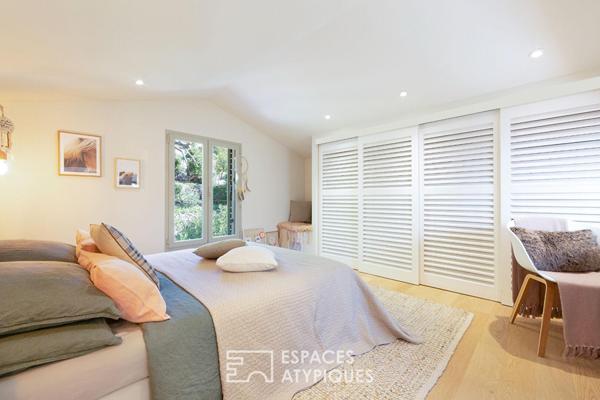 Villa vue rade sur les pentes du Faron