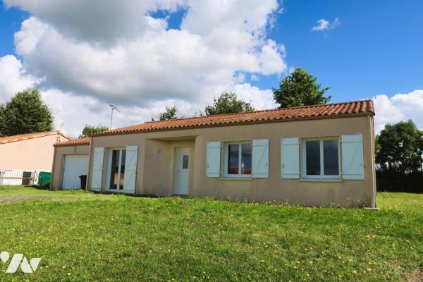 SEVREMONT, A 15 KMS DU PUY DU FOU, MAISON DE PLAIN-PIED 2006 EN BON ETAT, SUR UN TERRAIN DE 893 m².