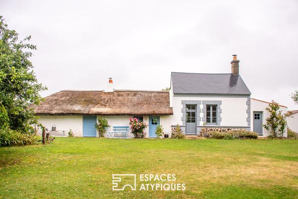 Élégante maison avec bourrine au fil des marais