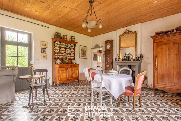 Élégante maison avec bourrine au fil des marais