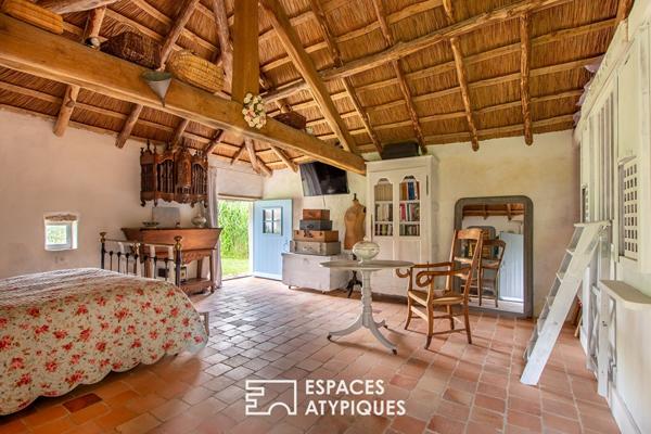 Élégante maison avec bourrine au fil des marais