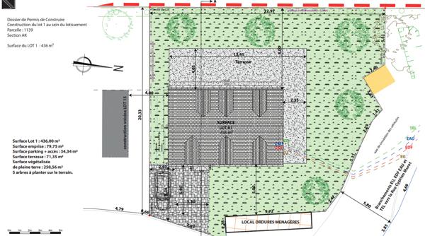 Terrain Villebon Sur Yvette 436 m2