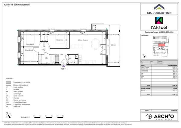 Appartement à vendre à Pontcharra (38530)