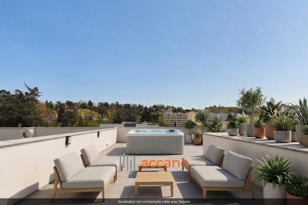 Magnifique toit-terrasse familial à 4min de la gare
