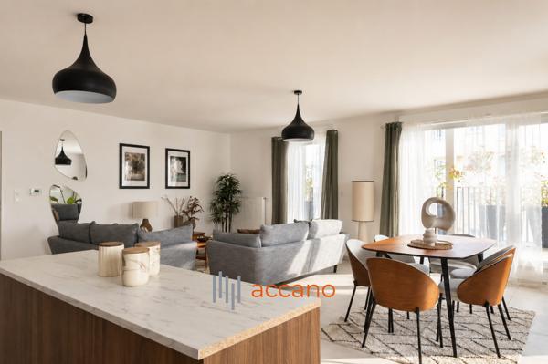 Magnifique toit-terrasse familial à 4min de la gare