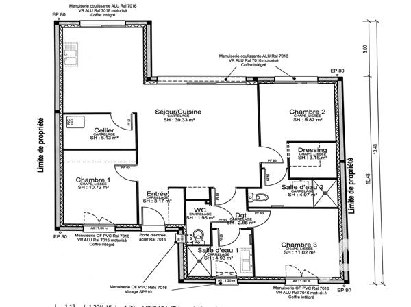Terrain à vendre 402 m² Pessac
