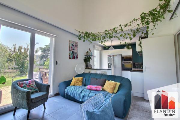 VERNAISON - Appartement duplex T4 - 3 chambres - Jardin 150 m²