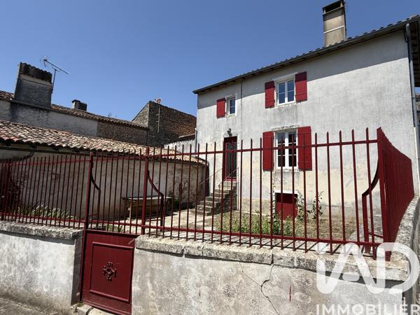 Maison à vendre 3 pièces 61 m² Chef-Boutonne