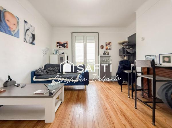 T3 lumineux avec balcons – Graville